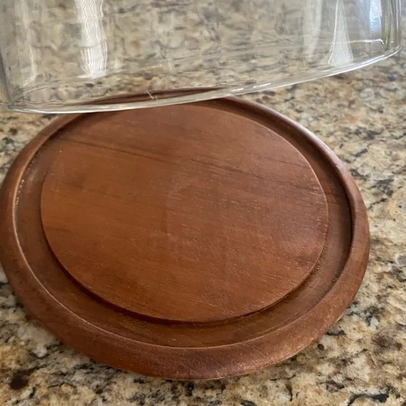 Wooden dessert tray - Picture 3 of 3